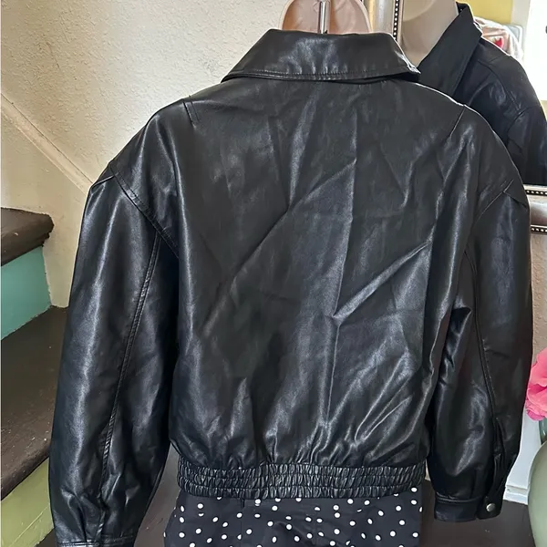 Wild Fable Women’s Black Zipper/Snap Jacket Size S NWT - Image 3