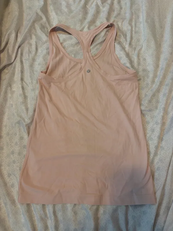 Lululemon light pink racer back tank top  - Image 5