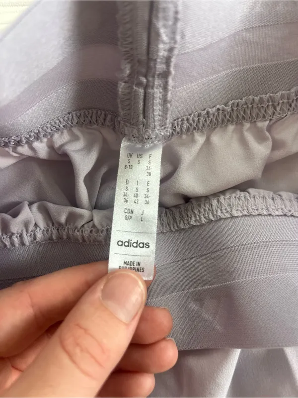 Adidas Lavender Running Shorts - Image 3