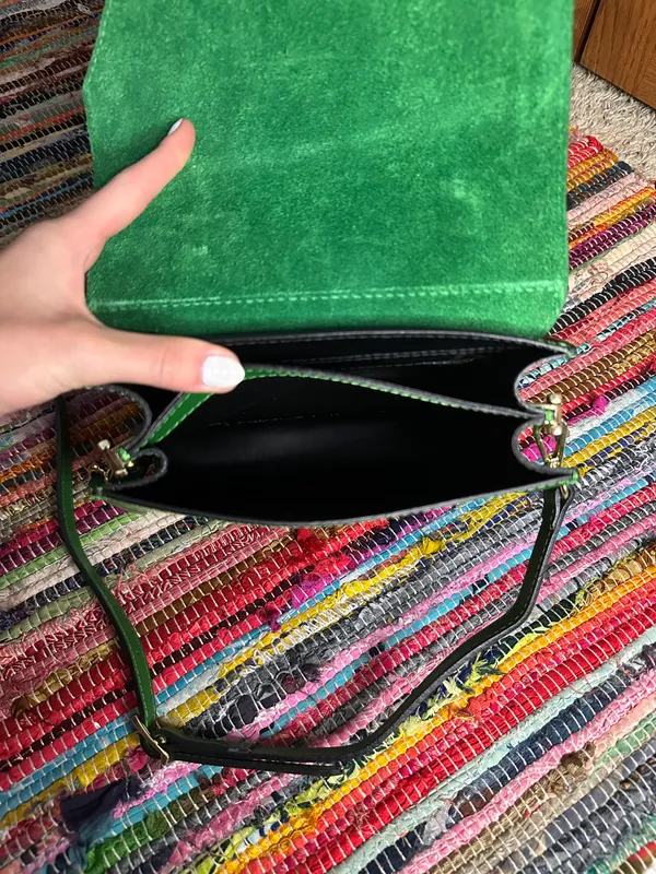 Green crossbody purse - Image 7