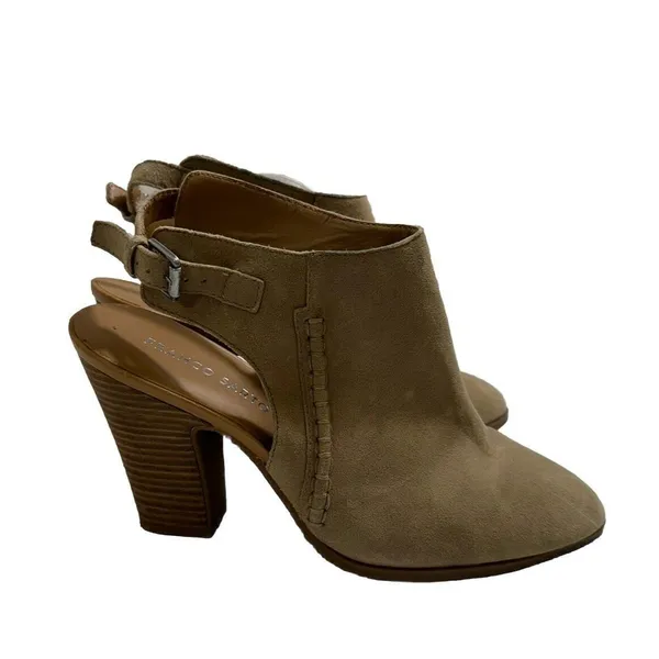 Franco Sarto Adesso Suede Slingback Ankle Boots Booties Womens Size 9M‎ - Image 2