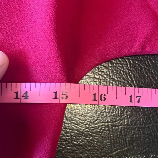 Red Black Womens Small Custom Made Fit N‎ Flare Retro Pleat Front Dress OOAK - Image 7