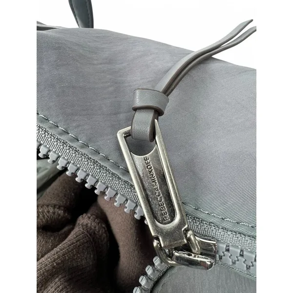 Rebecca Minkoff washed nylon tote Grey Large Shoulder Bag Overnight Commuter - Image 6