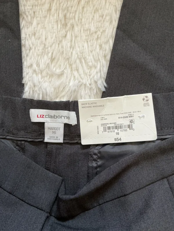 Liz Claiborne Classic Gray Dress Pants - Image 2