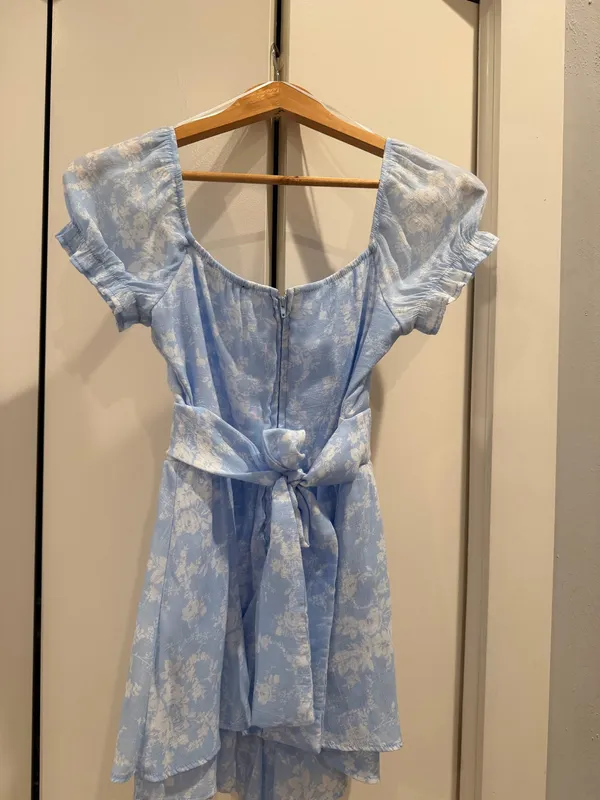 Francesca's Romper Dress Floral - Image 2