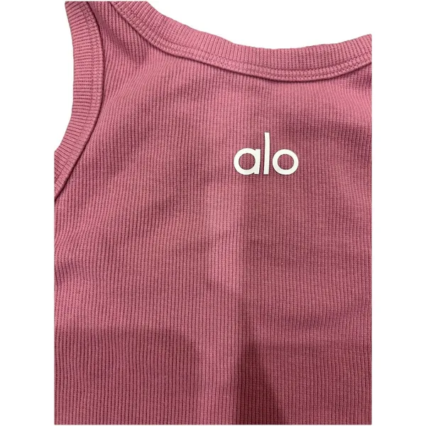 Alo Yoga Aspire Tank Pink Wild Rose S Athleisure - Image 6