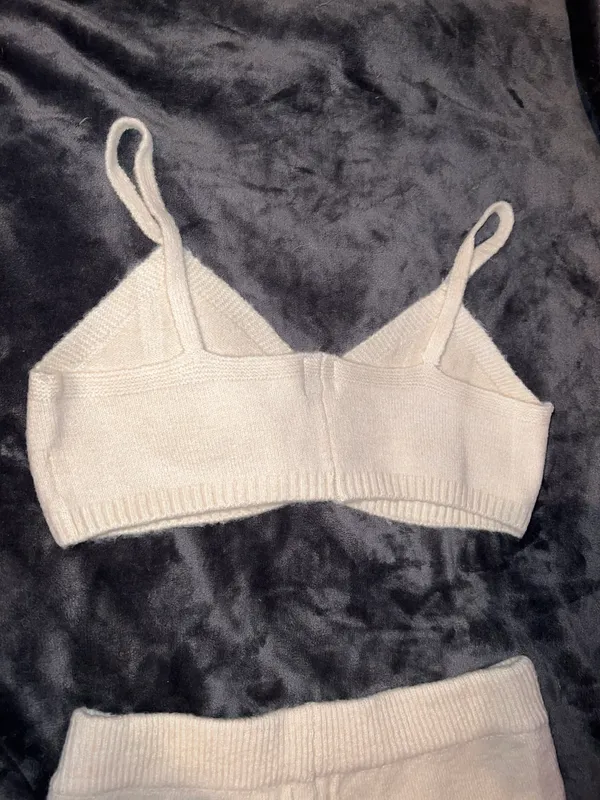 Princess Polly Nyla Bralette & Biker Short Set in Beige - Image 13