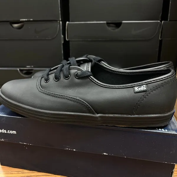 Keds Women's Black Trainers - Image 3