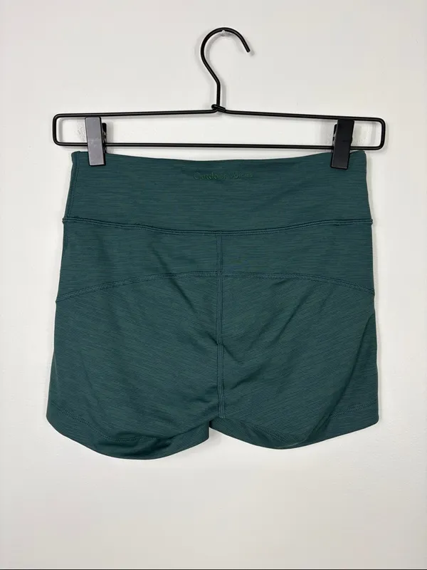 Outdoor Voices TechSweat 3.5" Flex Shorts Women’s Small Green Active - Image 5