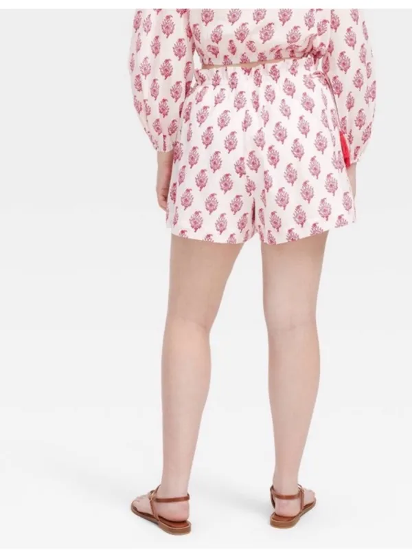 Roller Rabbit x Target Bouquet Side-Tie Beach set Pull-On Shorts & Top - Image 3