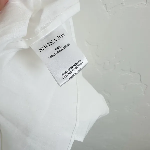 Shona Joy | NWT Maiori Strapless Tiered Maxi Long Formal Gown Dress, Ivory White - Image 8
