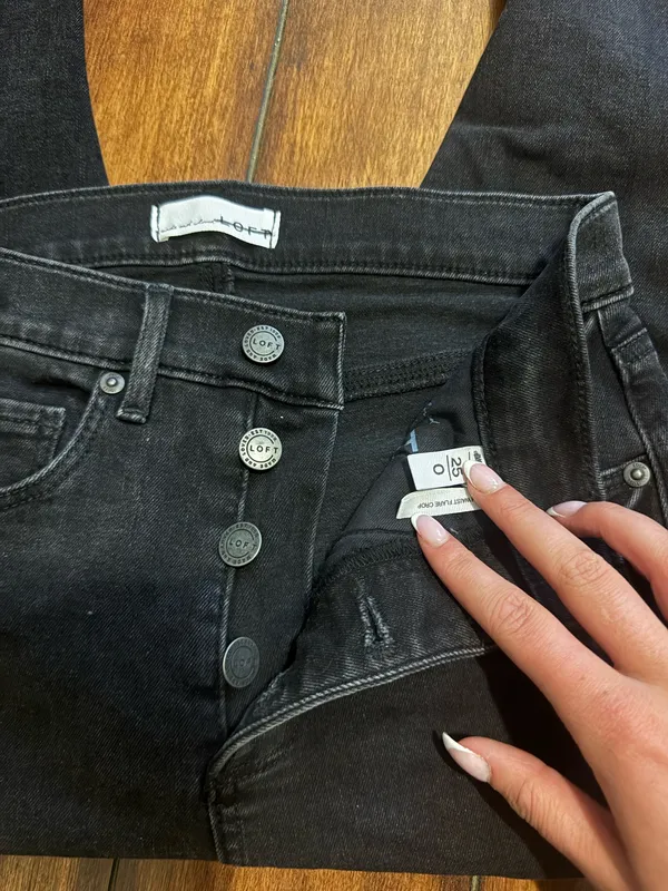 Loft Flare Jeans Crop - Image 2