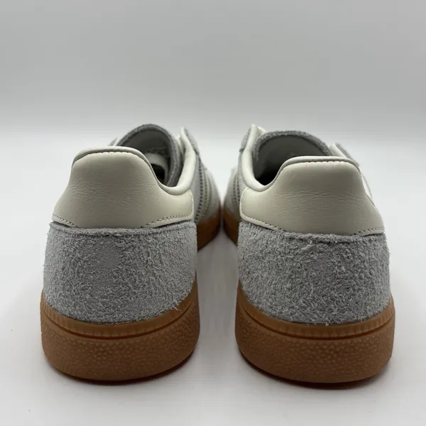 adidas Handball Spezial Womens Grey Wonder Silver Gum Sports Sneaker IF6491 Sz 9 - Image 7