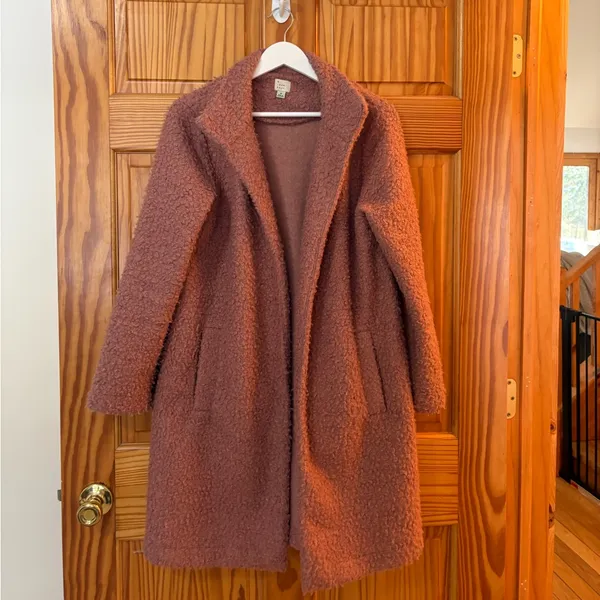 A New Day Size Medium Dusty Pink Long-Line Jacket - Image 6