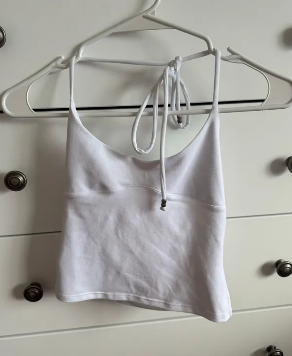 Tank Air Spill Halter Top - Image 2
