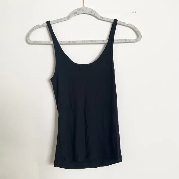 Alo Yoga Ribbed Prosper Tank Black S - Image 4