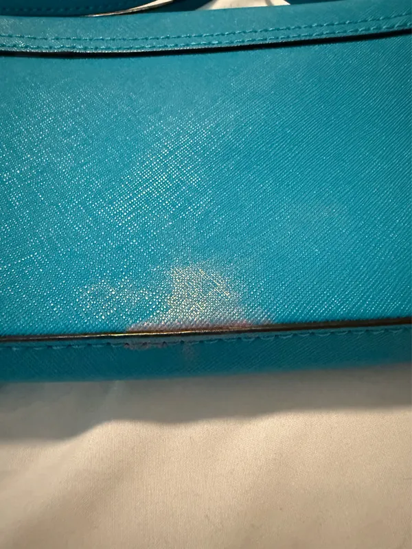 Kate Spade Teal Crossbody Purse - Image 3