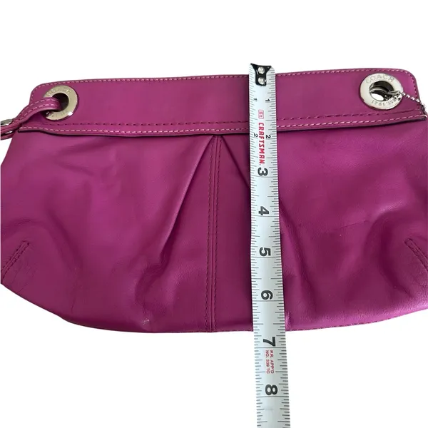 Coach Kyra Large Wristlet‎ Clutch in Pink Berry - Image 2