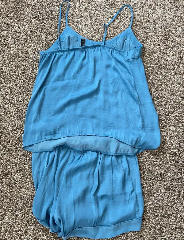 Ambrielle Blue  Pajama Set - Image 4