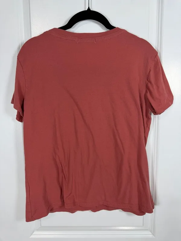 Suburban Riot Women's Raising Hell Graphic Tee in Rust - Image 3