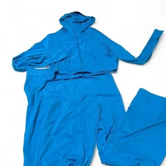 blue tracksuit set‎ Size XL - Image 5
