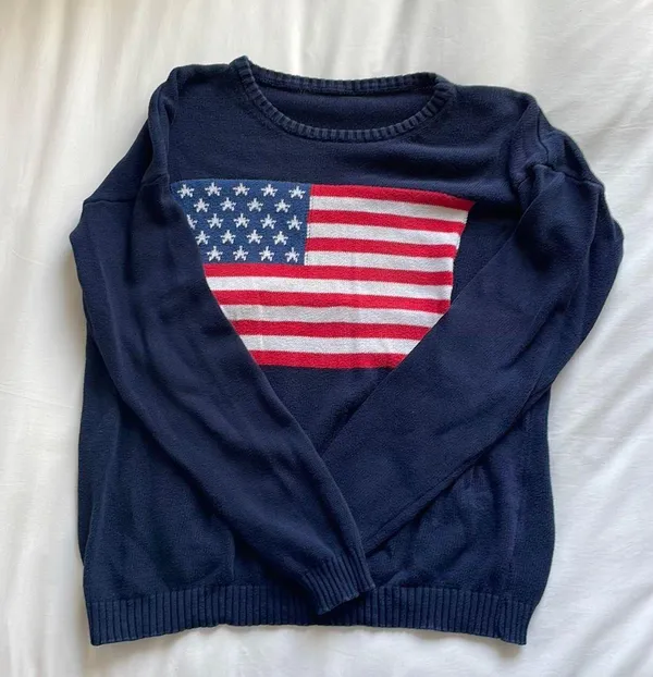 USA Flag Sweater - Image 2