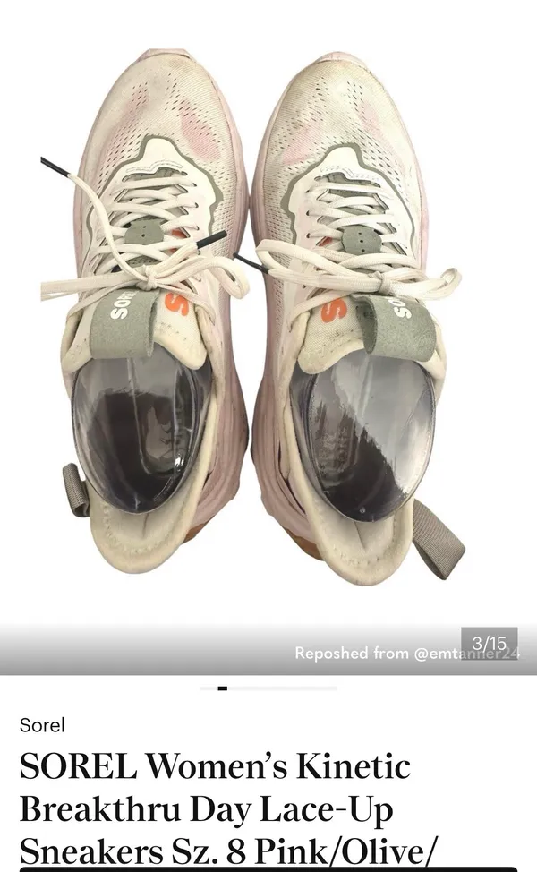 Sorel Women’s Kinetic Sneakers - Image 3