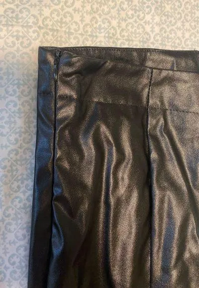 Black Leather Pants - Image 3