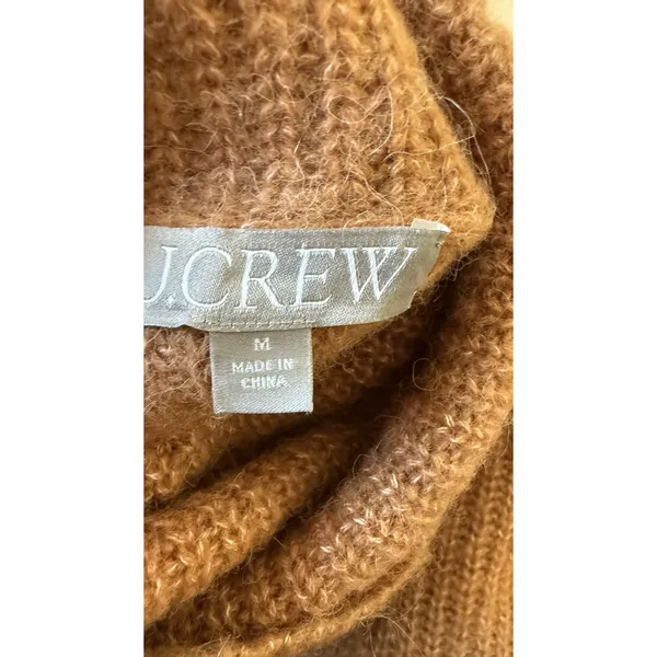J.Crew Relaxed Turtleneck Sweater in Brushed Yarn Size Medium 2822 - Image 7