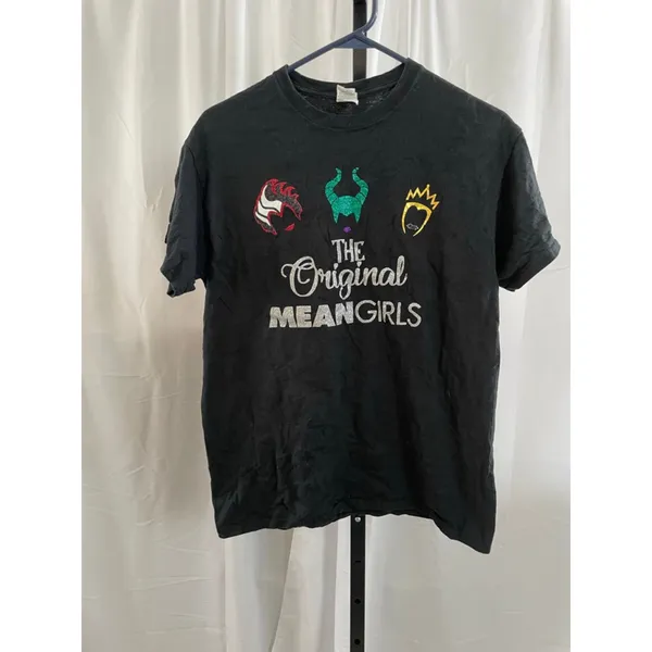 Women Gildan Mean Girls Short Sleeve Tee Size M Black - Image 2