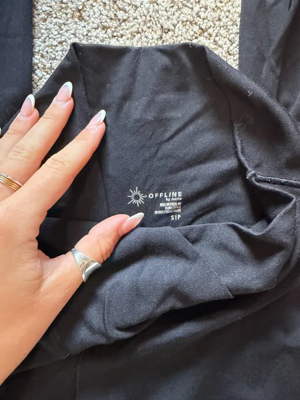 Aerie Crossover Flare Leggings - Image 2