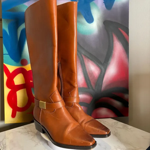 Vince Camuto Women's MELISE Knee High Brown Boot Size 7.5 - Image 7
