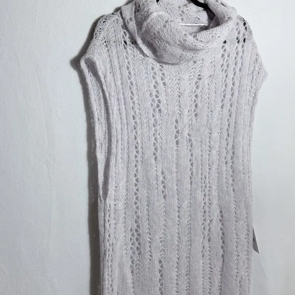 NEW Free People Sugar Cloud Lilac Pirouette Sleeveless Sweater Maxi Dress XS/S - Image 6