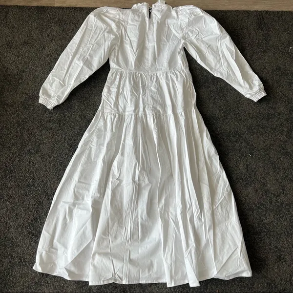 Danielle Bernstein weworewhat long sleeves poplin dress spring french romance - Image 5
