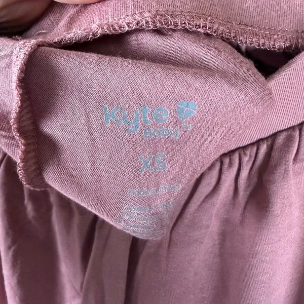 Kyte Baby Women’s Bamboo Pajama Set Size XS Pink Matching Top Pants Loungewear - Image 11