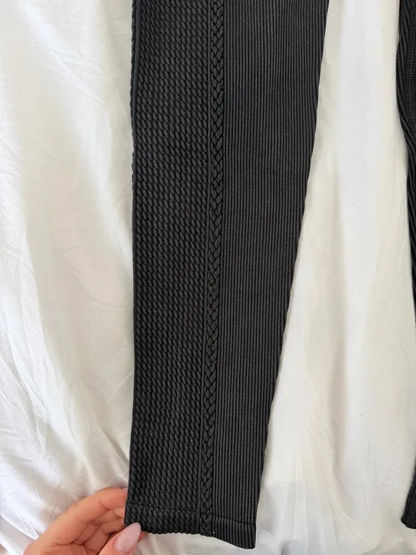 Aerie Ribbed Leggings Offline - Image 2