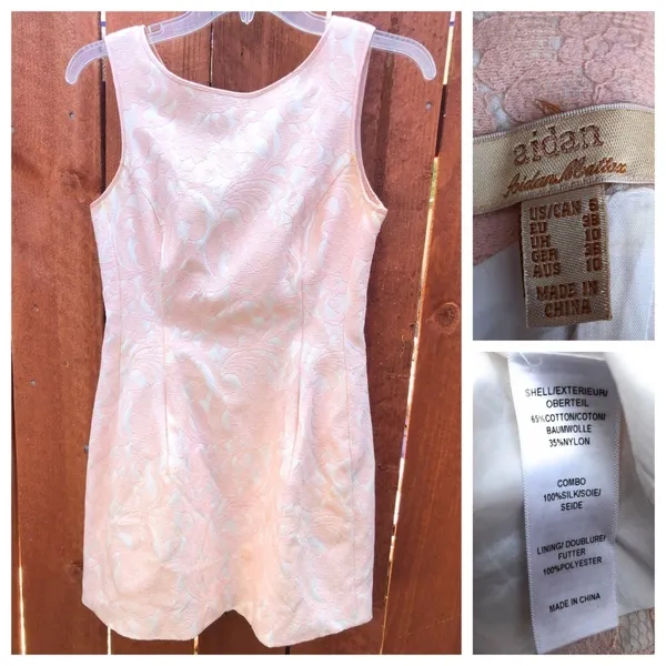 Aidan Mattox‎ Silk Blend Dress - Image 3
