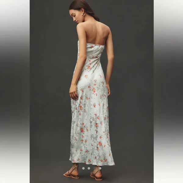 Anthropologie The Tilda Slip Dress: Printed Edition - Image 3