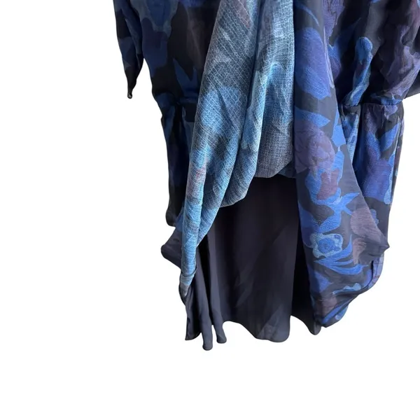 Ted Baker London‎ Julea Floral Mini XL Navy Dress - Image 5