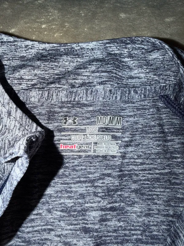 Under Armour Grey/navy Nike quarter zip - Image 3