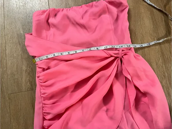 SUPERDOWN Andria Strapless Mini Dress in Pink - Image 8