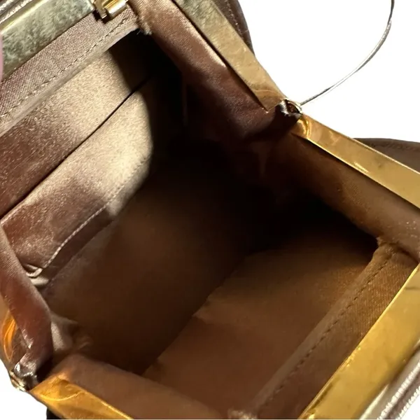 DKNY Gold Metallic Mini Bag - Image 11