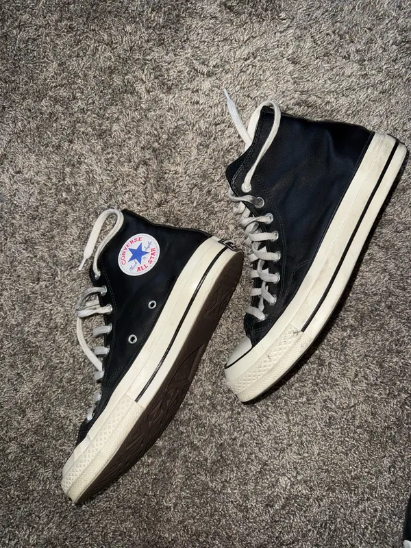 Converse Chuck 70 Leather High-Top Sneakers - Image 6
