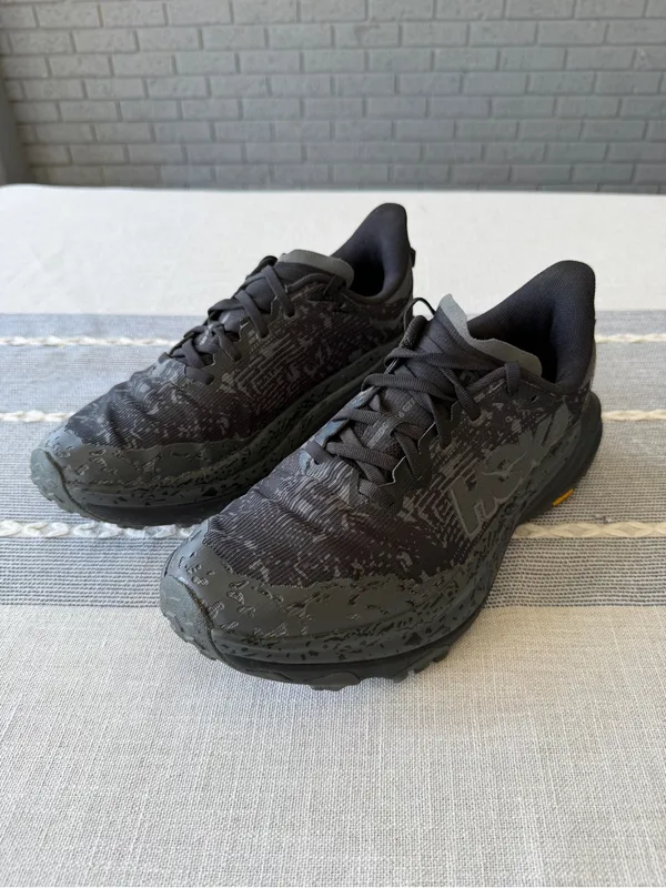 Hoka Speedgoat 6 GTX Trail-Running Shoes - Women's Size 9.5 Black - Image 4