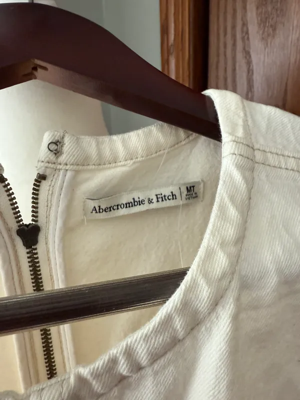 Abercrombie & Fitch Denim Mini Dress - Image 3