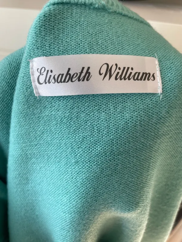 Elisabeth Williams women sweater green size M, very new - Image 8