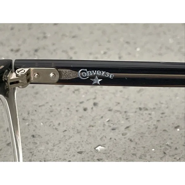 Converse Luminosity black/grey Eyeglasses Frames Only 51 16 140 full rim - Image 7