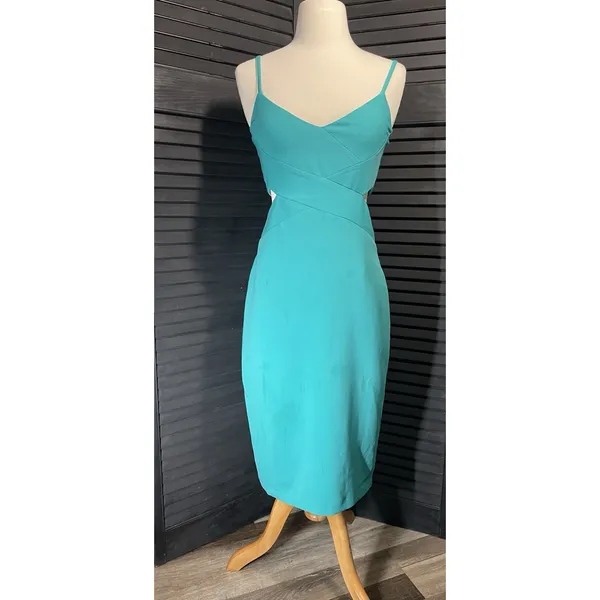 Laundry By Shelli Bodycon Segal Midi Dress with stylish‎ Size 0 - Image 3