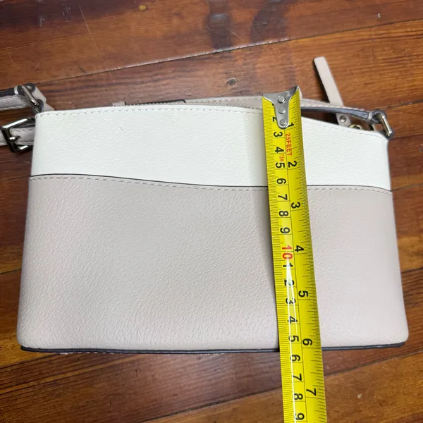 kate spade Cream and Light Beige Two-Tone Crossbody Bag - Image 6
