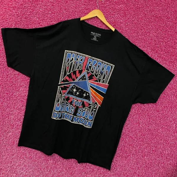 Pink Floyd The Dark Side of the Moon Rock Show Poster Tee 4X - Image 3
